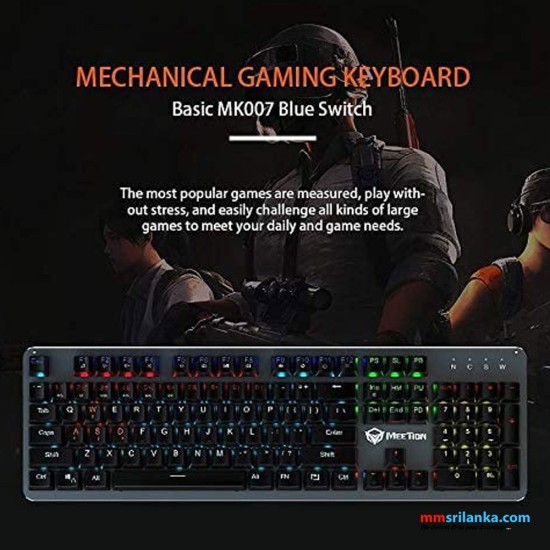 Meetion MK007 Mechanical Gaming Keyboard (6M)